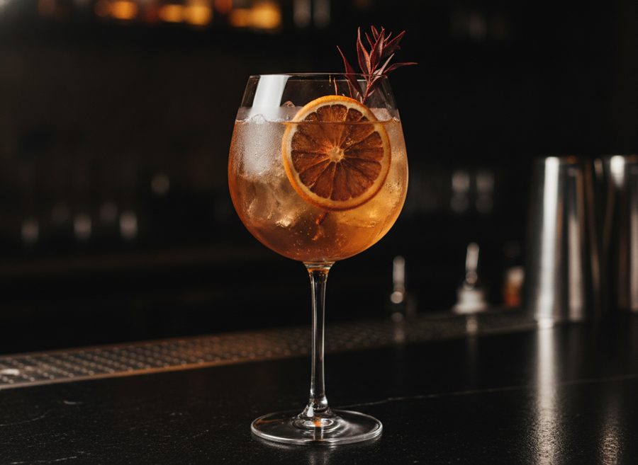 A Rooibos Gin & Tonic